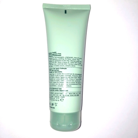 New sealed Clinque 7 day scrub rinse-off formula 100ml / 3.4 oz - Picture 2 of 3